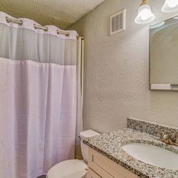 bathroom at Towne West Manor features spacious two & three bedroom apartment homes