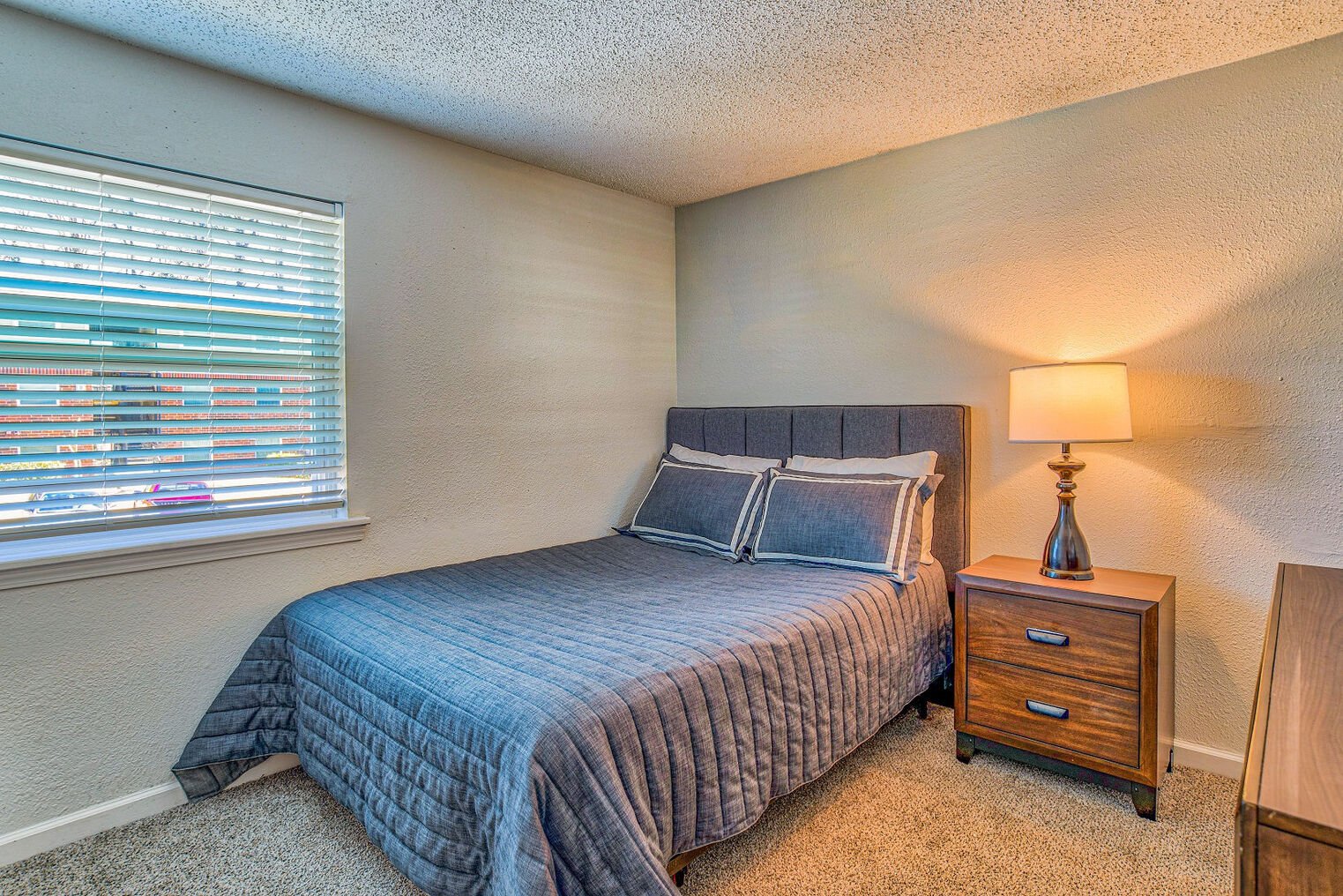 bedroom at Towne West Manor features spacious two & three bedroom apartment homes